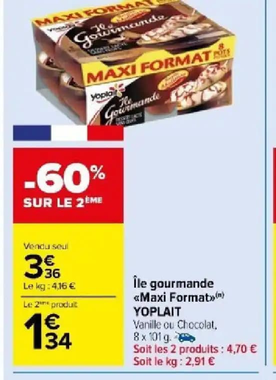 Île gourmande Maxi Formatx