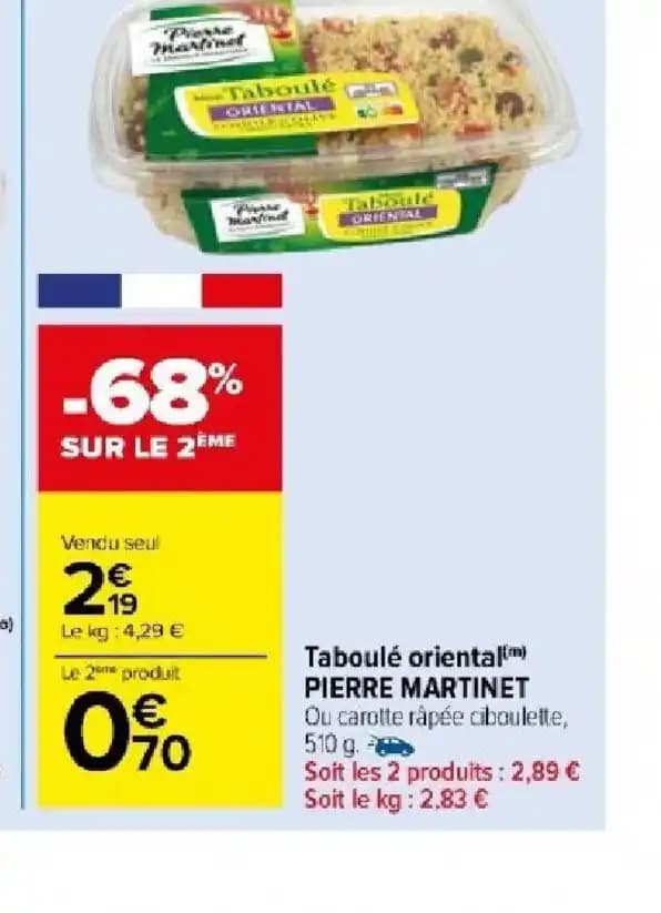 Taboulé oriental) PIERRE MARTINET
