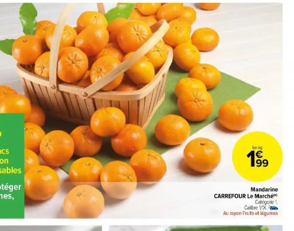 Mandarine CARREFOUR Le Marché)