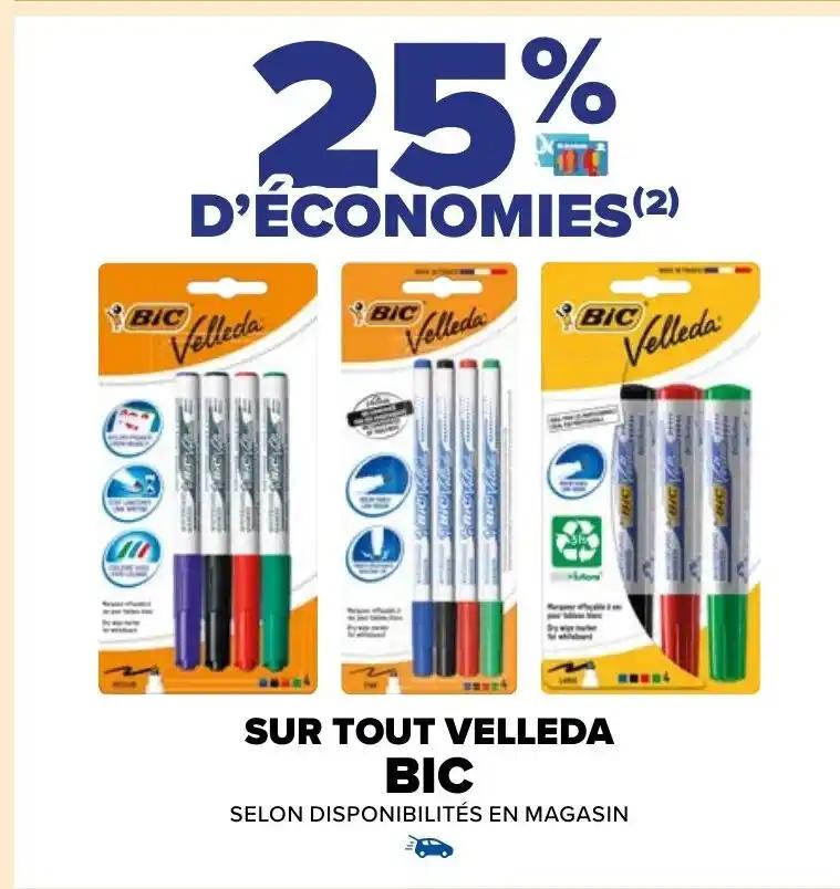 SUR TOUT VELLEDA BIC