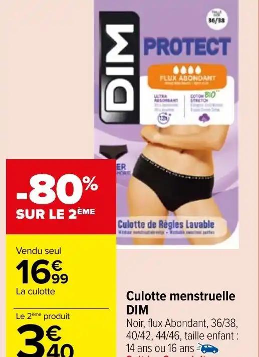 Culotte menstruelle DIM