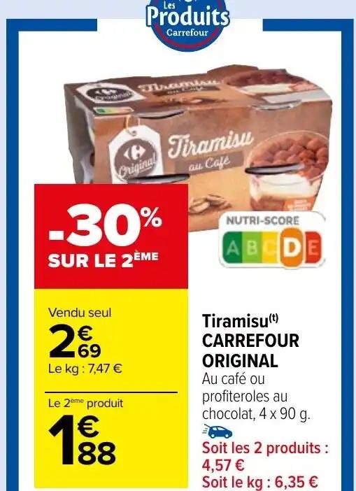 Tiramisu(t) CARREFOUR ORIGINAL