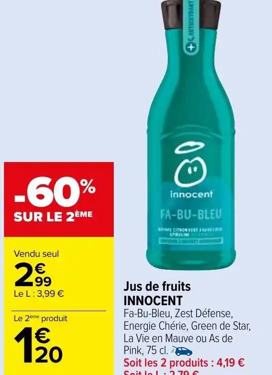 Jus de fruits INNOCENT