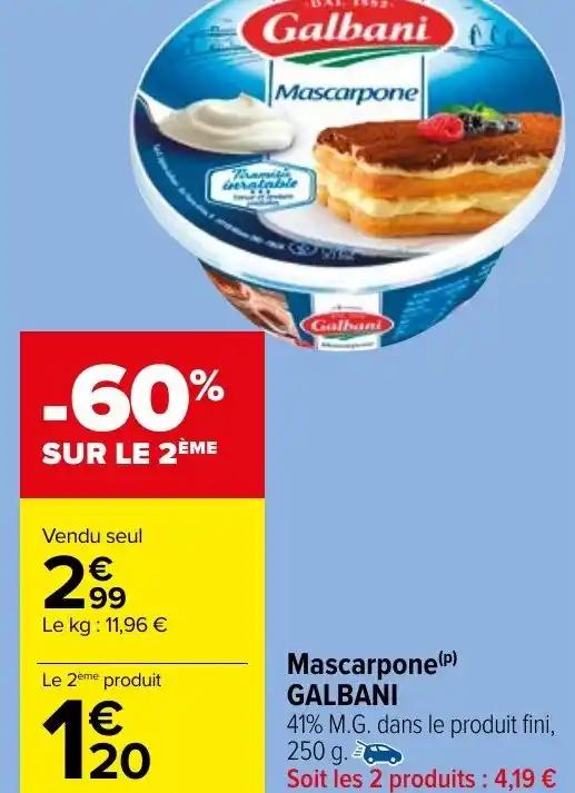 Mascarpone (P) GALBANI