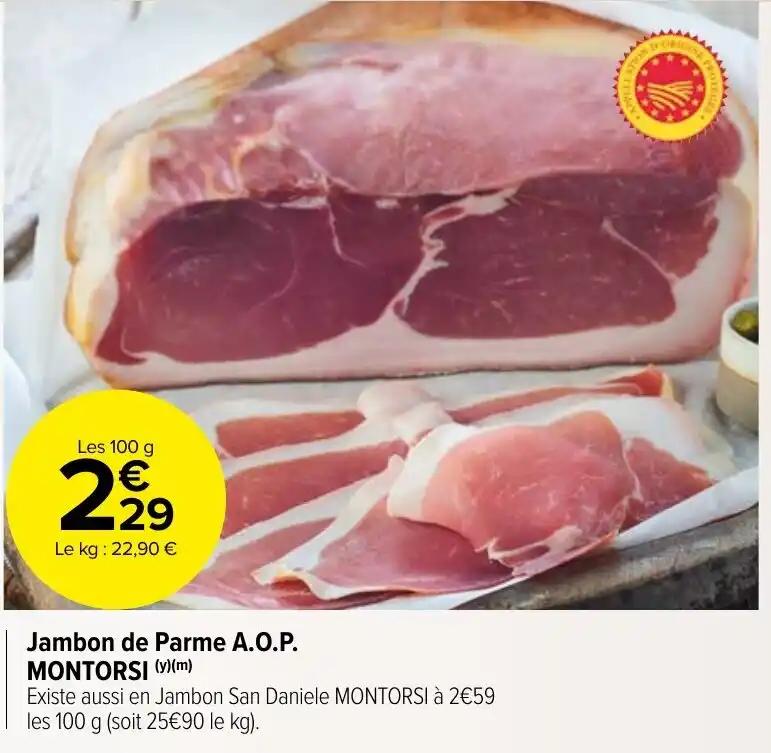Jambon de Parme A.O.P. MONTORSI (y)(m)