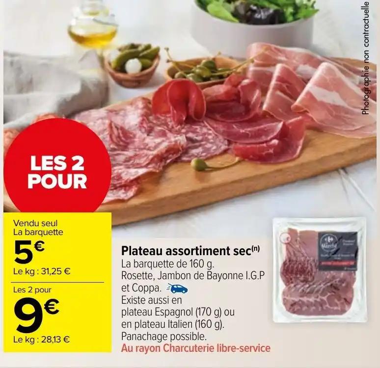 Plateau assortiment sec(n)