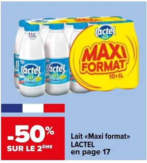 Lait <<Maxi format>> LACTEL