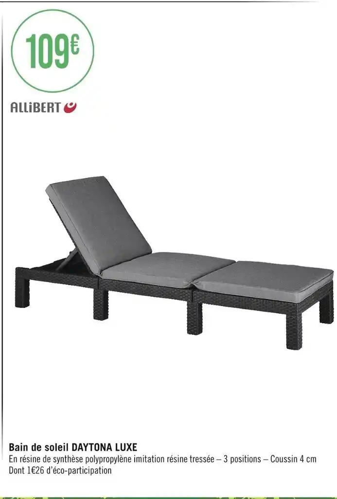 Allibert Bain de soleil DAYTONA LUXE