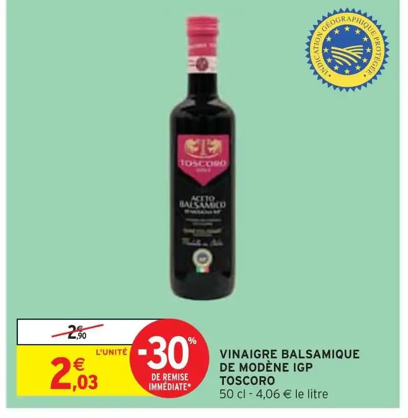 TOSCORO VINAIGRE BALSAMIQUE DE MODÈNE IGP