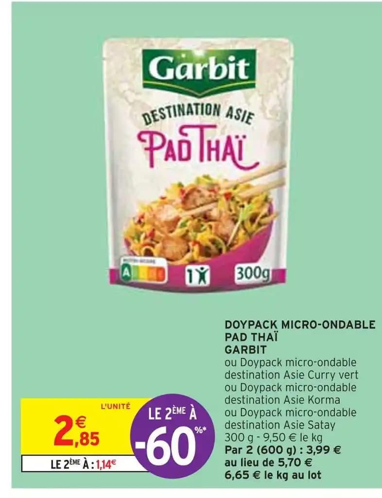 GARBIT DOYPACK MICRO-ONDABLE PAD THAÏ