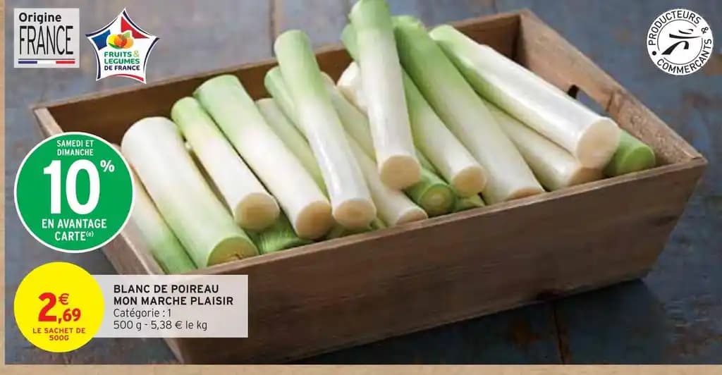 MON MARCHE PLAISIR BLANC DE POIREAU