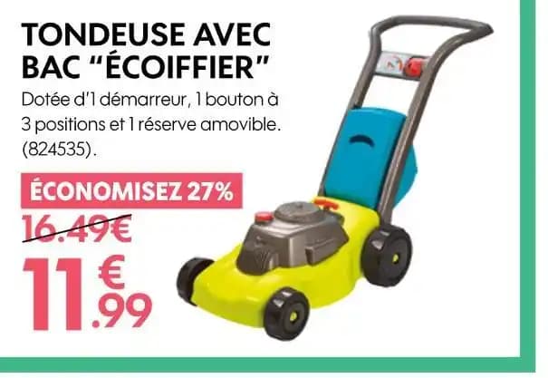 ÉCOIFFIER TONDEUSE AVEC BAC