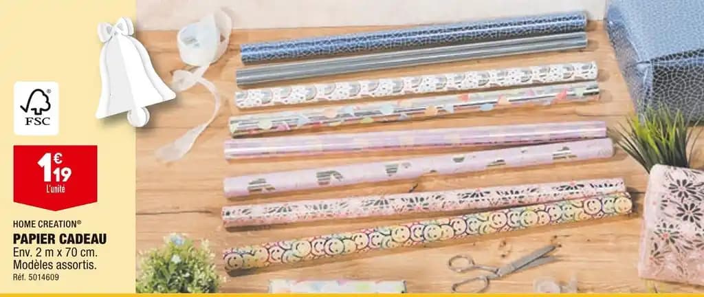 HOME CREATION PAPIER CADEAU