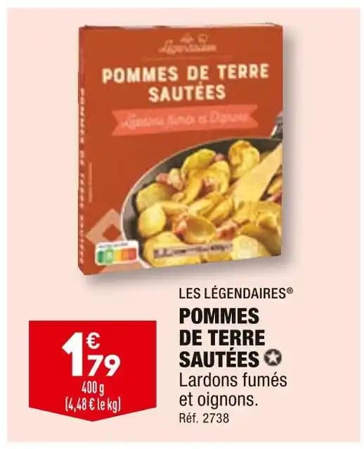 LES LÉGENDAIRES POMMES DE TERRE SAUTÉES