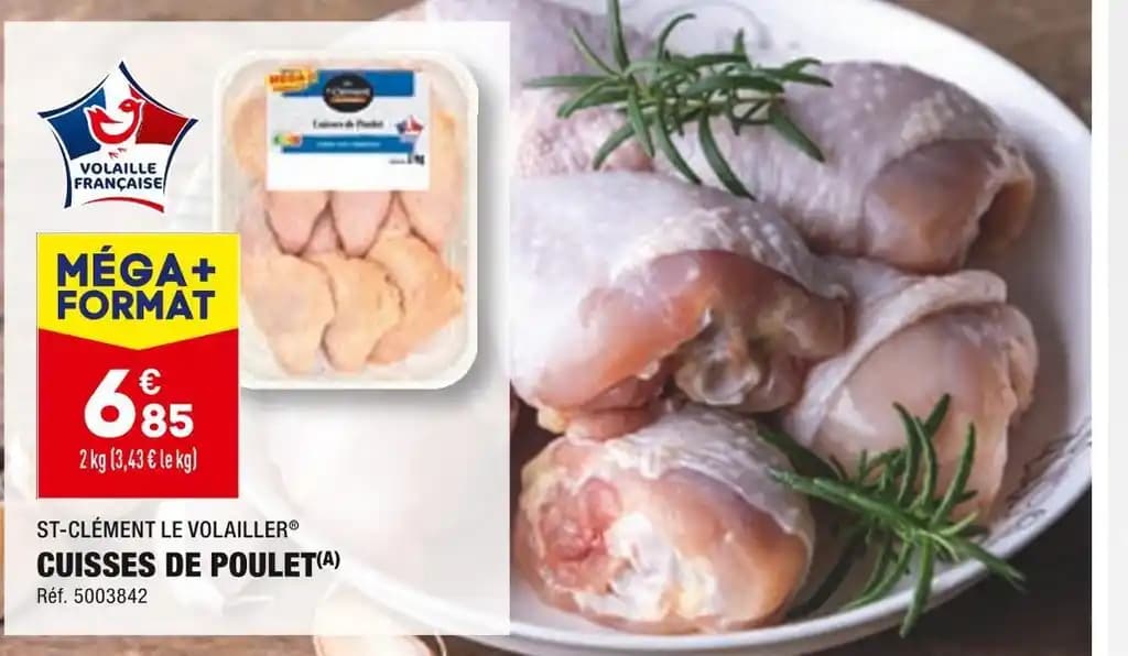 ST-CLÉMENT LE VOLAILLER CUISSES DE POULET