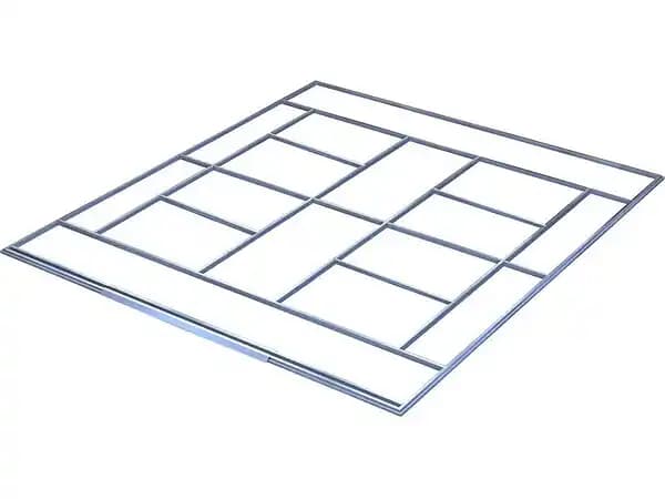 Fondation pour abri de jardin ROSAS - 10,85 M²