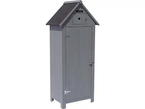 Armoire de jardin Cabanon - 77 x 54.5 x 179 cm - Anthracite