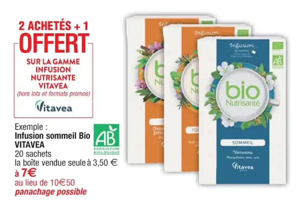 Infusion sommeil Bio AB VITAVEA