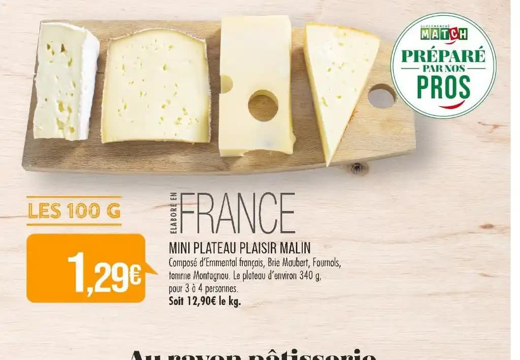 MINI PLATEAU PLAISIR MALIN