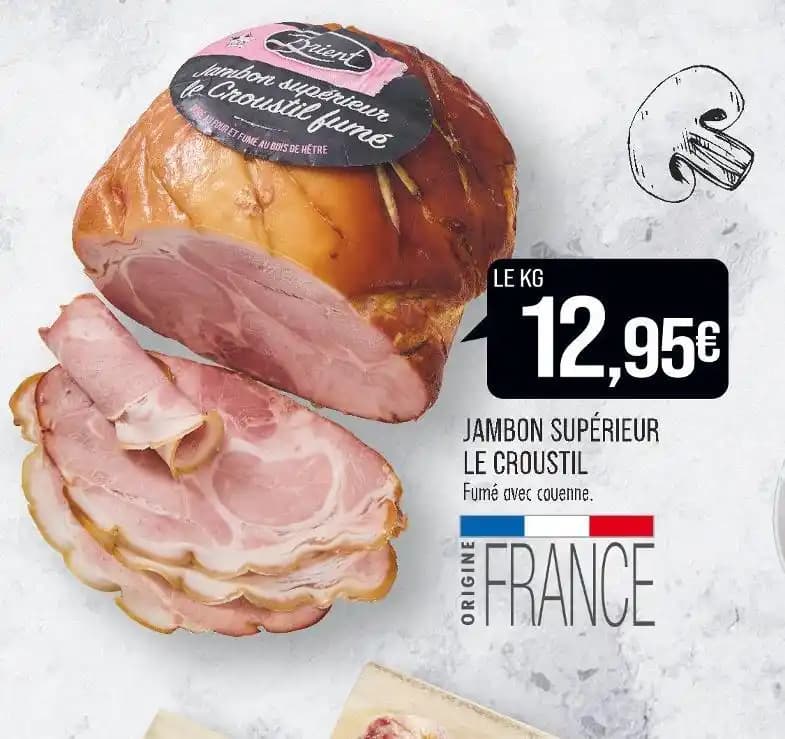 Brient JAMBON SUPÉRIEUR LE CROUSTIL
