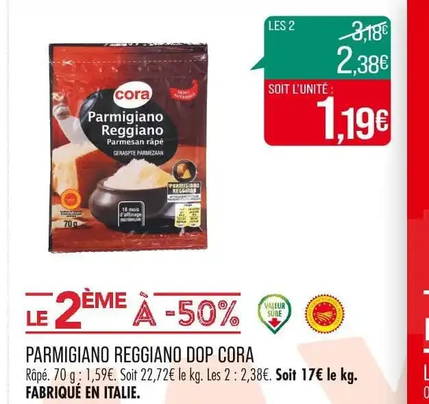 CORA PARMIGIANO REGGIANO DOP