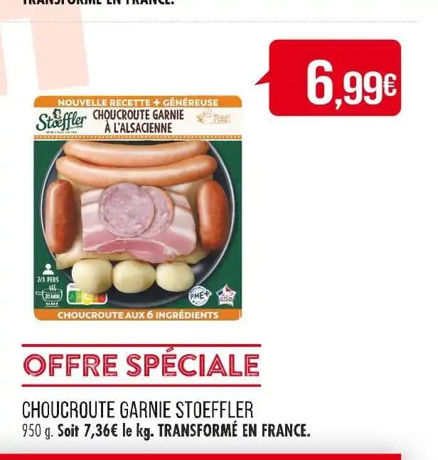 STOEFFLER CHOUCROUTE GARNIE