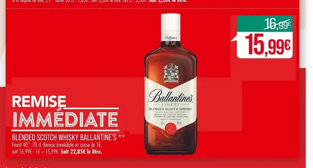 BALLANTINE’S BLENDED SCOTCH WHISKY