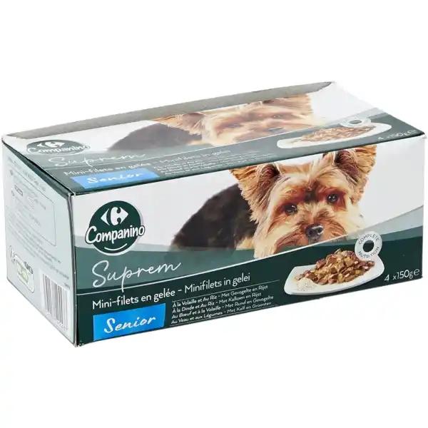 CARREFOUR COMPANINO SUPREM Mini filets en gelée