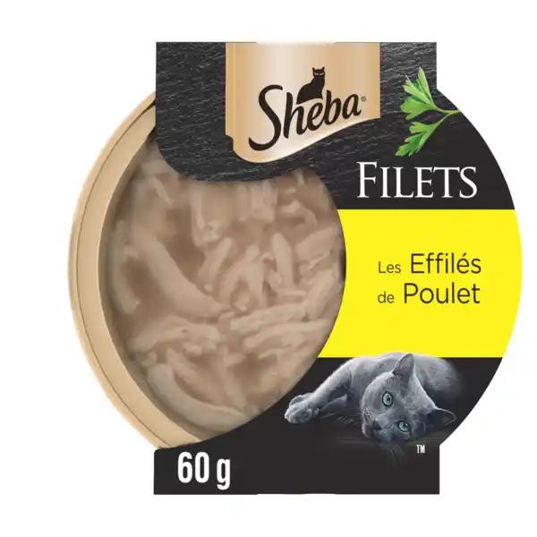 SHEBA Pâtée pour chat filets
