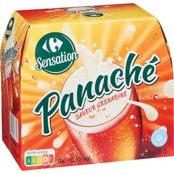 CARREFOUR SENSATION Panaché Saveur Grenadine