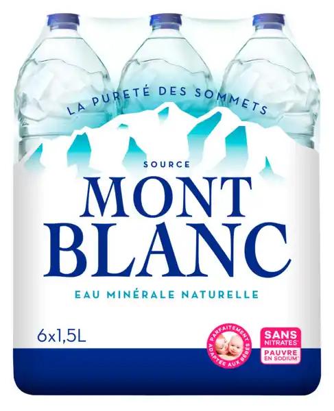 MONT BLANC Eau minérale naturelle