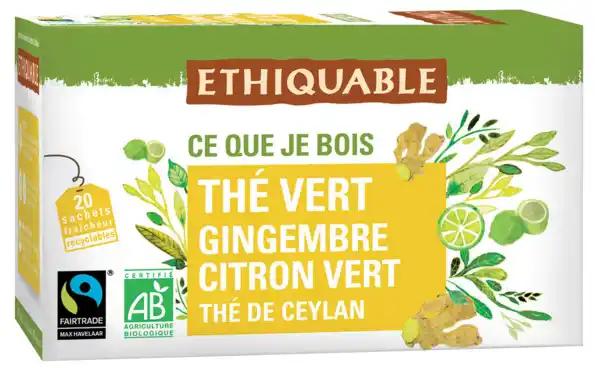 ETHIQUABLE Thé vert Bio