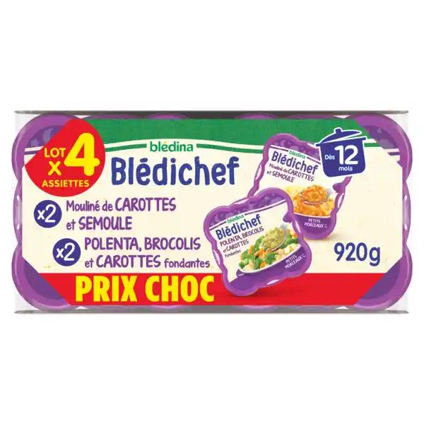 BLÉDINA Assiettes Blédichef Prix Choc