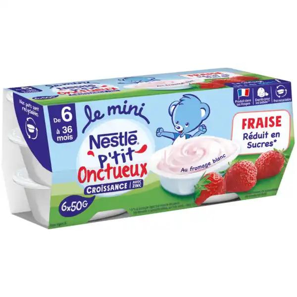 NESTLÉ Dessert bébé P'tit Onctueux