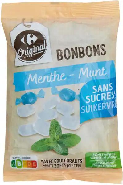 CARREFOUR ORIGINAL Bonbons sans sucres