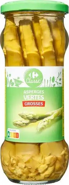 CARREFOUR CLASSIC' Asperges vertes Grosses