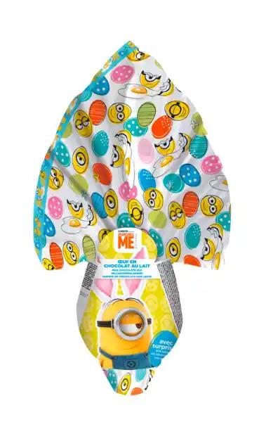 MINIONS Œufs flamme en chocolat au lait