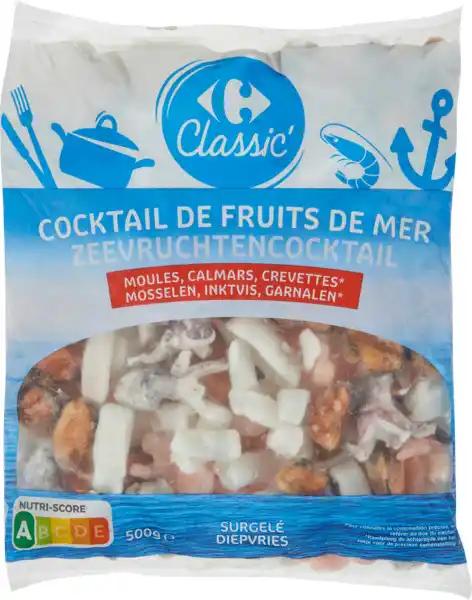 CARREFOUR CLASSIC' Cocktail de fruits de mer surgelés