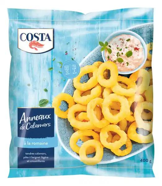 COSTA Anneaux de calamars surgelés