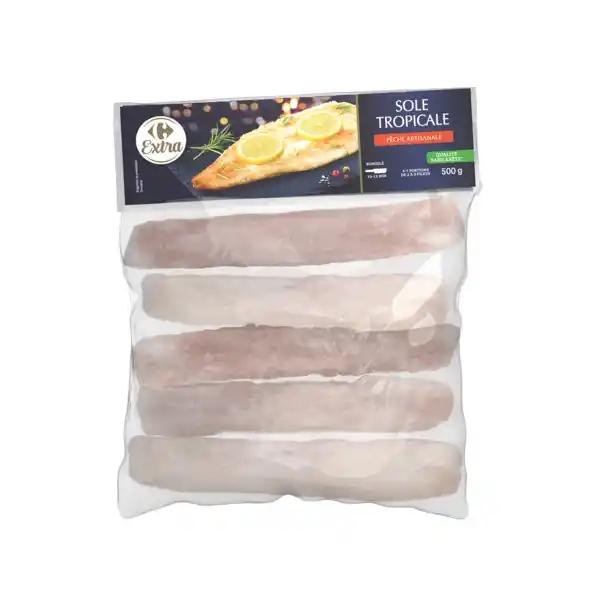 CARREFOUR EXTRA Filets de sole tropicale surgelés