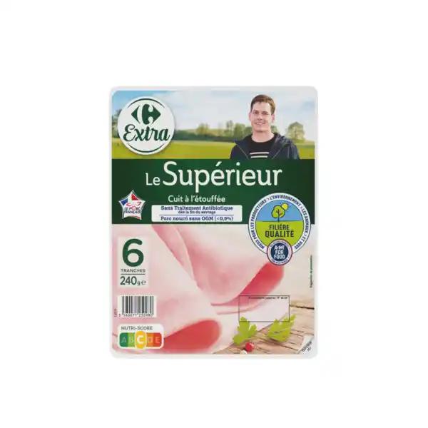 CARREFOUR EXTRA Jambon supérieur Filière Qualité