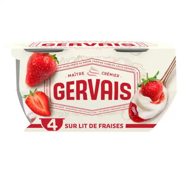 GERVAIS Yaourts sur lit de fruits