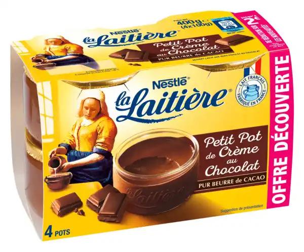 LA LAITIÈRE Petits pots de crème Offre Découverte
