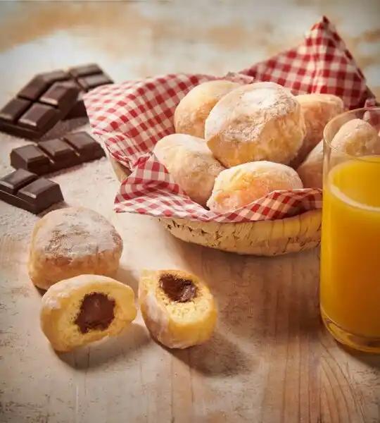 Mini beignet au chocolat (j)