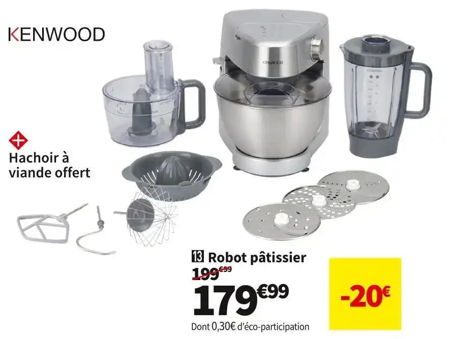 KENWOOD ROBOT PÂTISSIER KHC291.H0SI