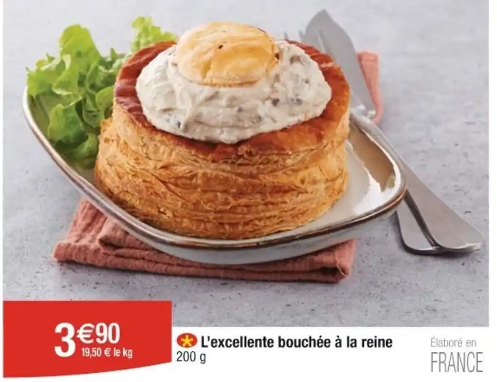L'excellente bouchée à la reine