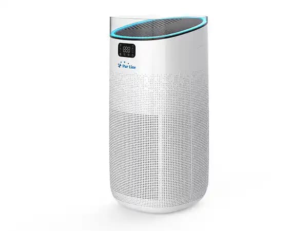 Purificateur d'air avec filtre HEPA H13, PM2, ioniseur, écran tactile LED, 3 vitesses et mode AUTO pour 50m2