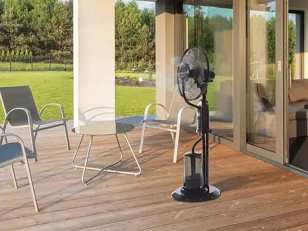 Ventilateur brumisateur à haut débit et 3 vitesses