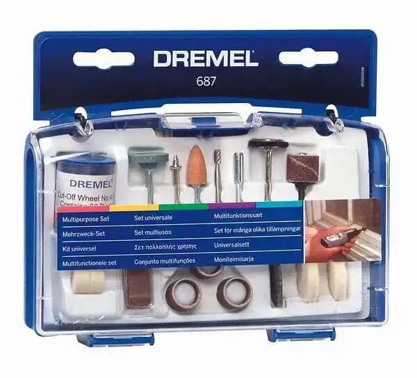 Coffret de 52 accessoires DREMEL 26150687JA pour outils rotatifs