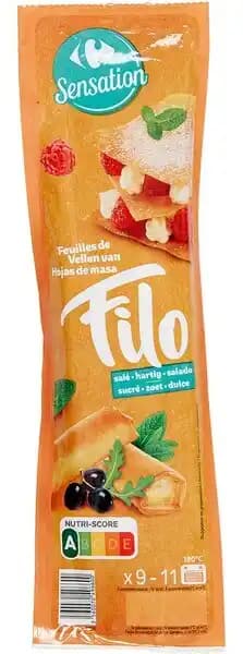 CARREFOUR SENSATION Feuilles de Filo